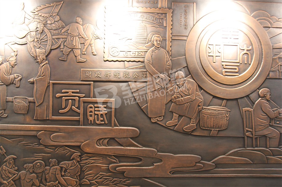麗水市財政局鍛銅浮雕雕塑原創(chuàng)設(shè)計及施工項目