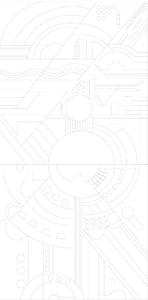 科技創新浮雕雕塑原創手繪設計稿