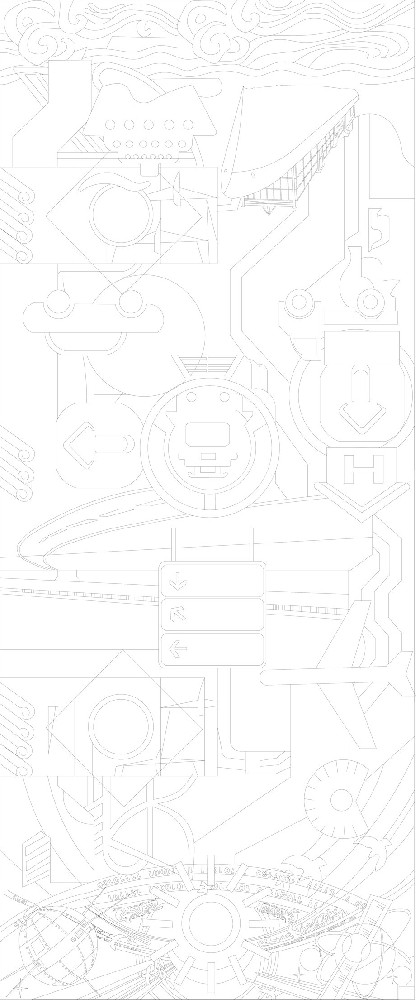 科技創(chuàng)新浮雕雕塑原創(chuàng)手繪設計稿